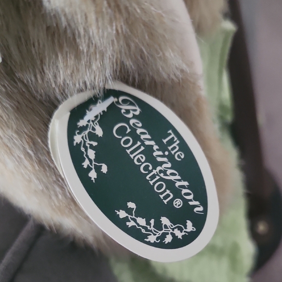 [Bearington Collection] 14" MINNY CARROTS Bunny Rabbit w/ stand - Picture 3 of 12